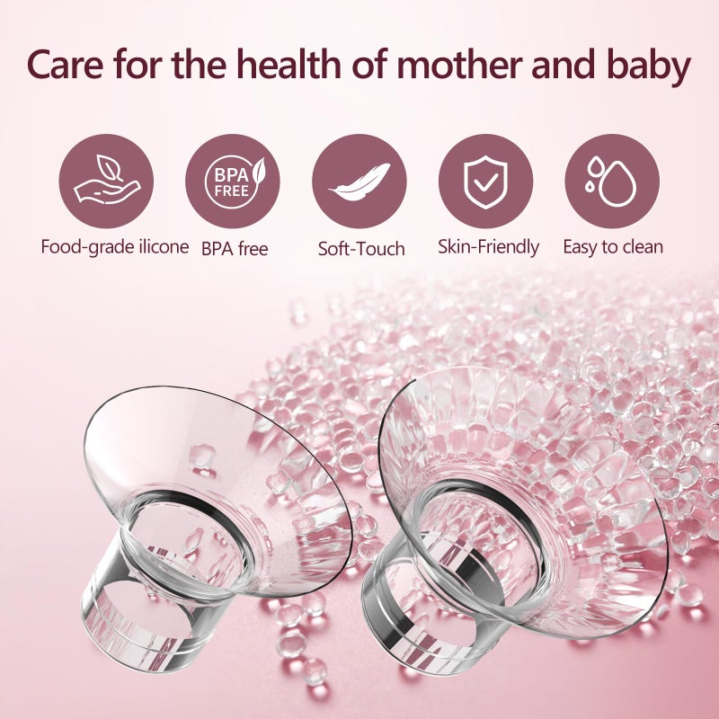 Parner Flange Inserts 13/15/17/19/21mm 10PCS for Momcozy S9/S9pro/S10/S12/S12pro/Medela/Tsrete/Spectra/Bellababy etc 24mm Wearable Breast Pump, Reduce 24mm Tunnel Down to Correct Size - 10PCS - Image 2